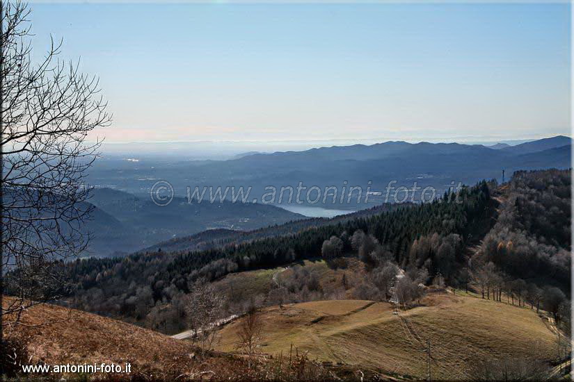 Panoramica dal monte Mottarone (NO)